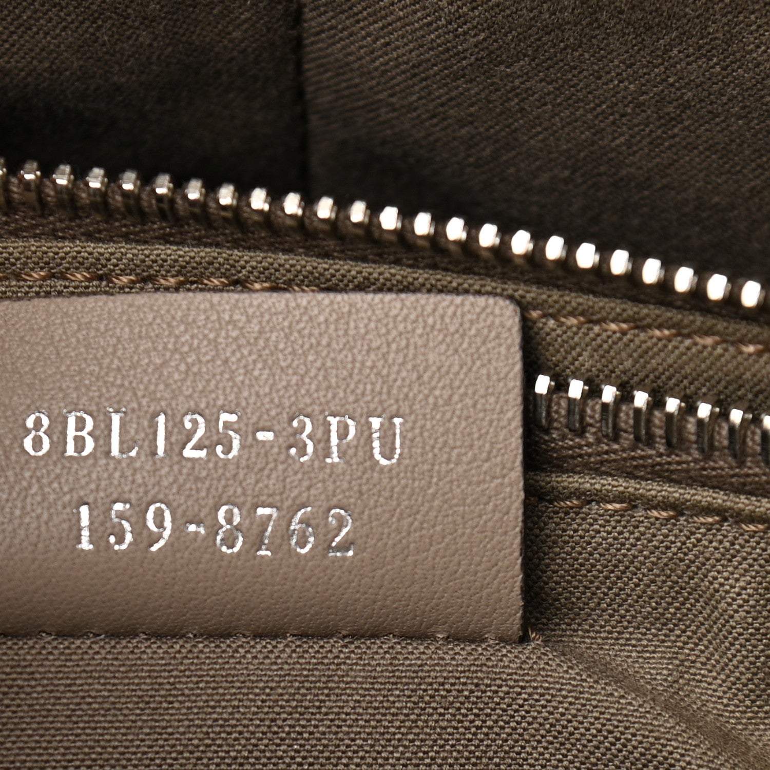 Fendi Vitello Dolce 4 Color Large By The Way Boston Bag Grigio Polvere Emerald Multicolor 7 of 12