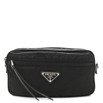 Prada Tessuto Nylon Belt Bag Black 1 of 11