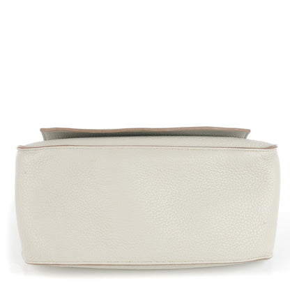 Hermes Taurillon Clemence Jypsiere 28 Gris Perle 18 of 21