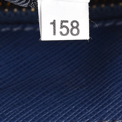 Prada Saffiano Large Galleria Double Zip Tote Bluette 9 of 10