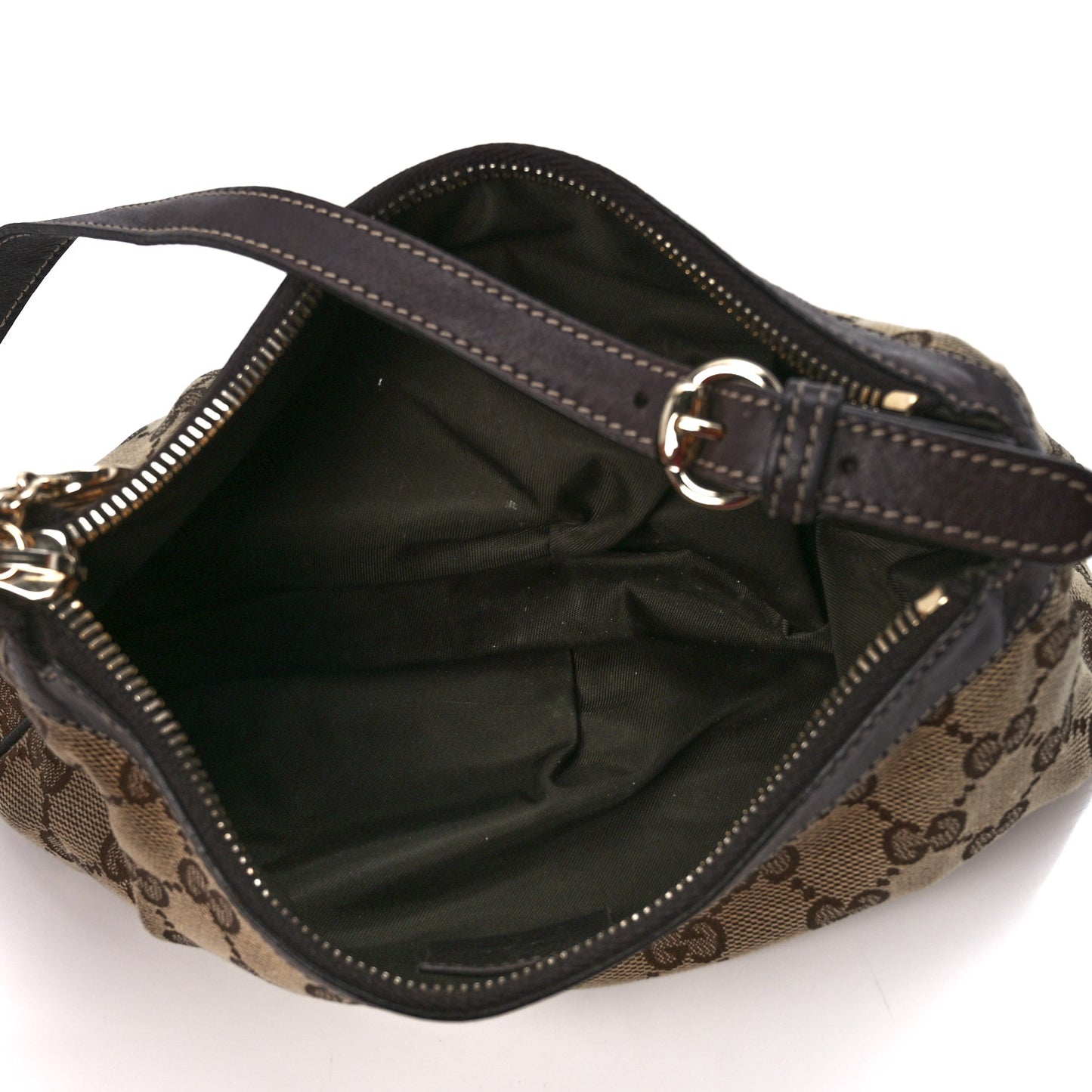 Monogram Lovely Heart Cosmetic Case Dark Brown