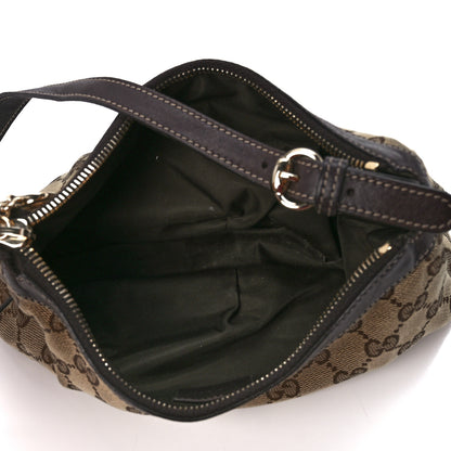 Gucci Monogram Lovely Heart Cosmetic Case Dark Brown 5 of 11