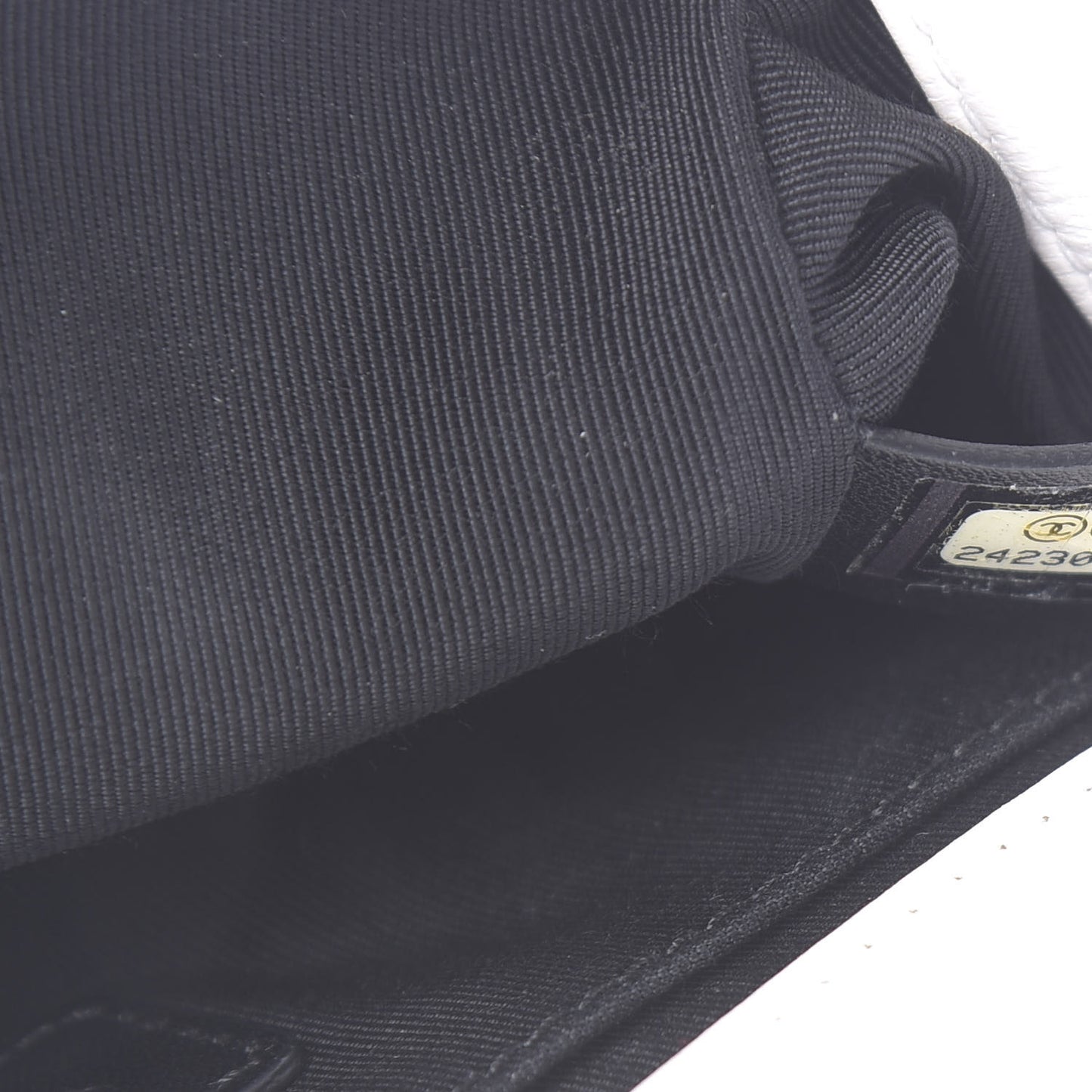 Lambskin Small Boy Flap So Black