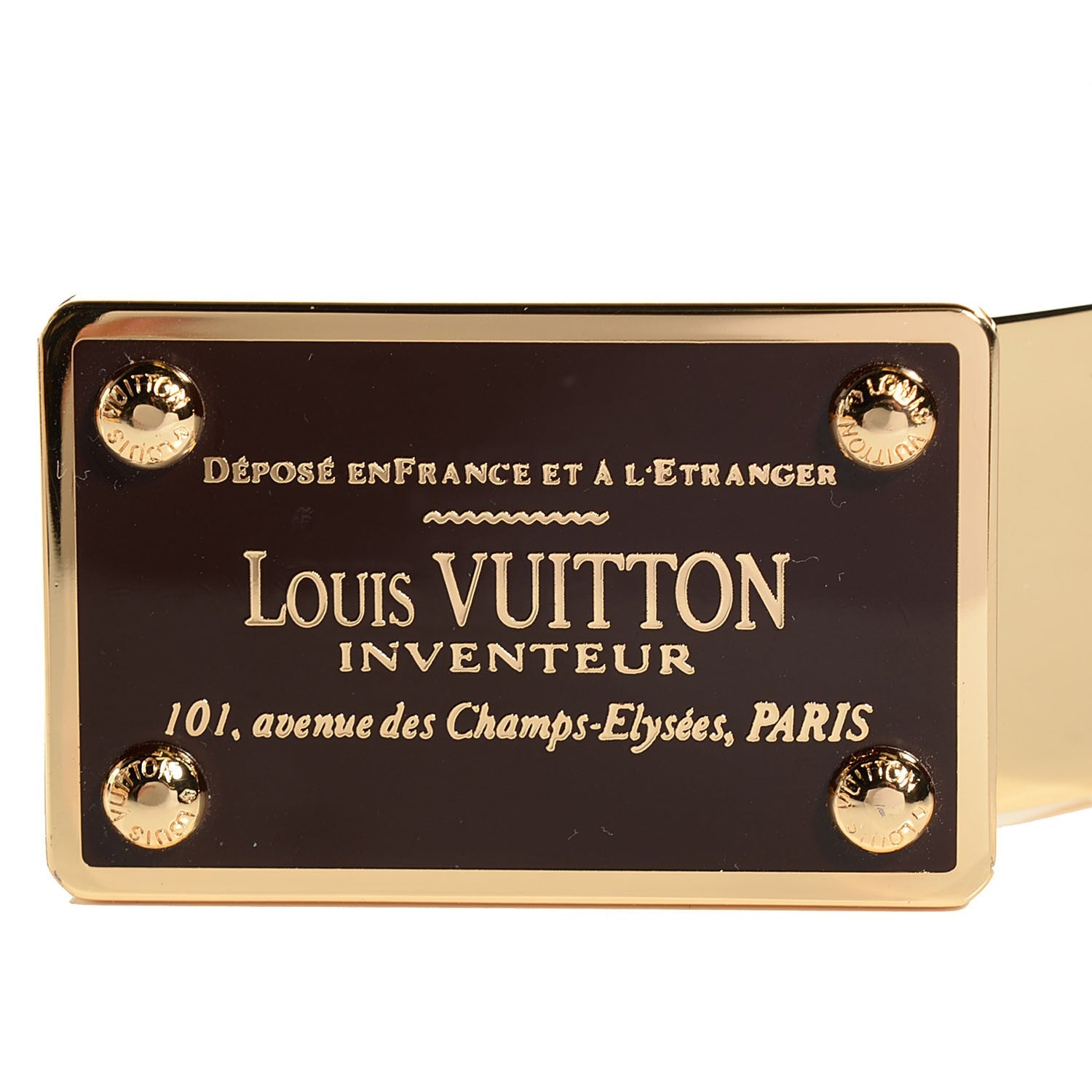Louis Vuitton Damier Ebene 35mm Inventeur Reversible Belt 105 42 4 of 7