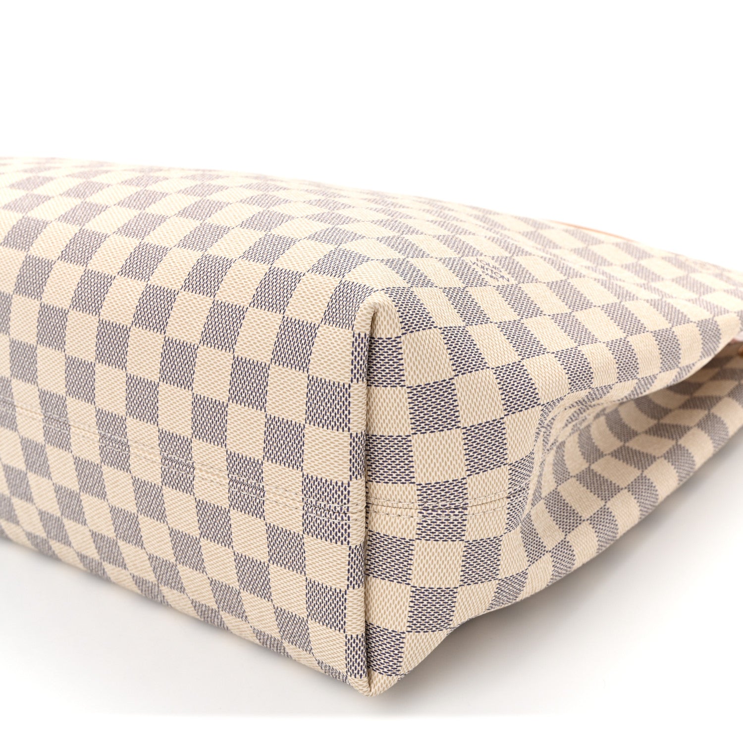 Louis Vuitton Damier Azur Graceful MM Rose Ballerine 9 of 10