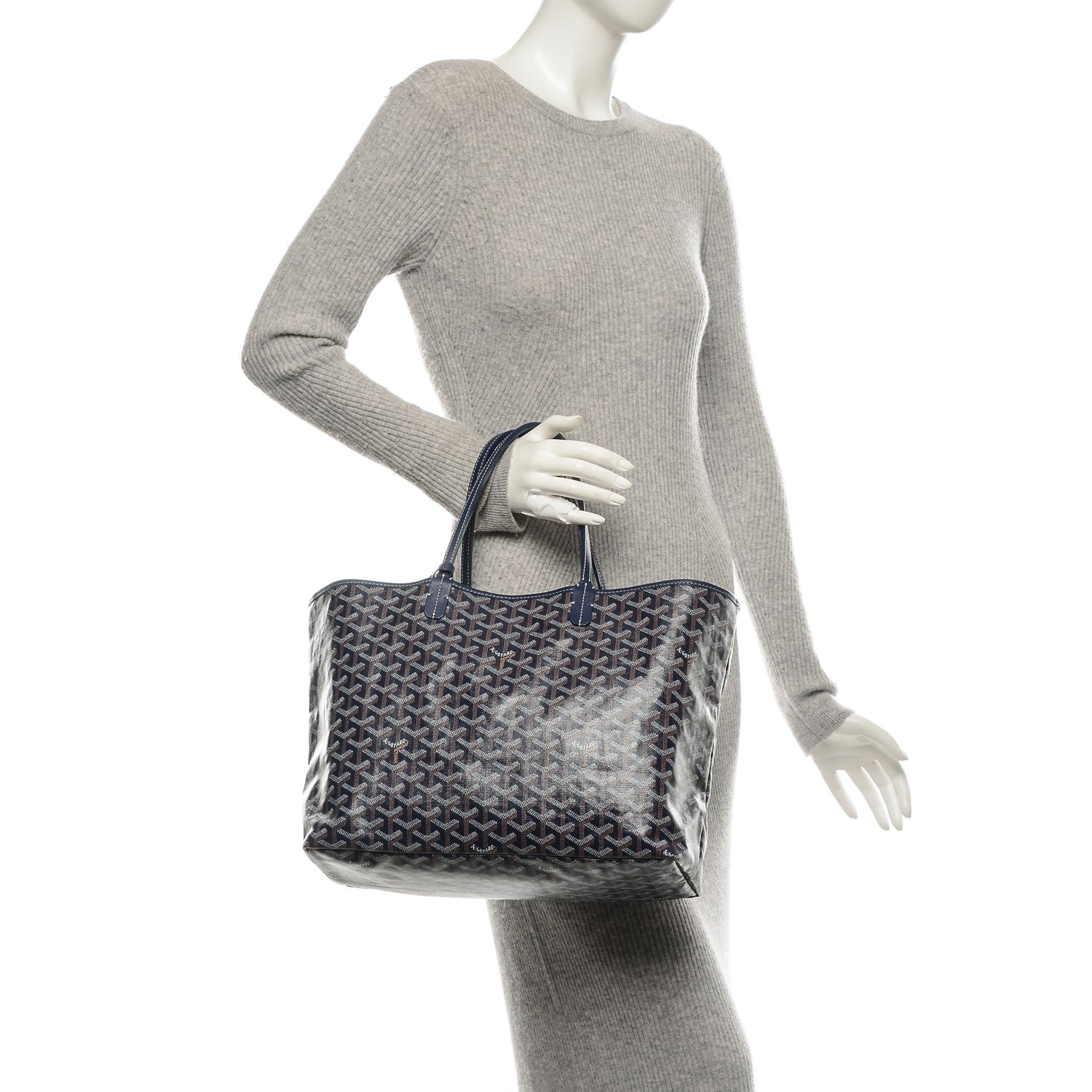 Goyard Goyardine Saint Louis PM Navy 2 of 6