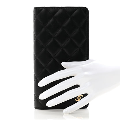 Chanel Lambskin Quilted Medium Agenda Cover Black 2 of 11