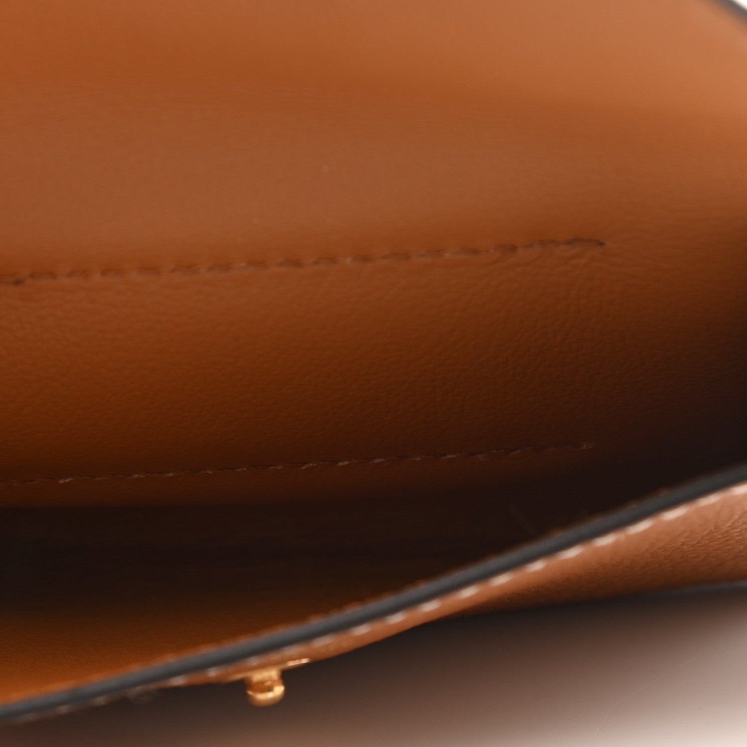 Hermes Epsom Kelly Pocket Belt Gold 4 of 5