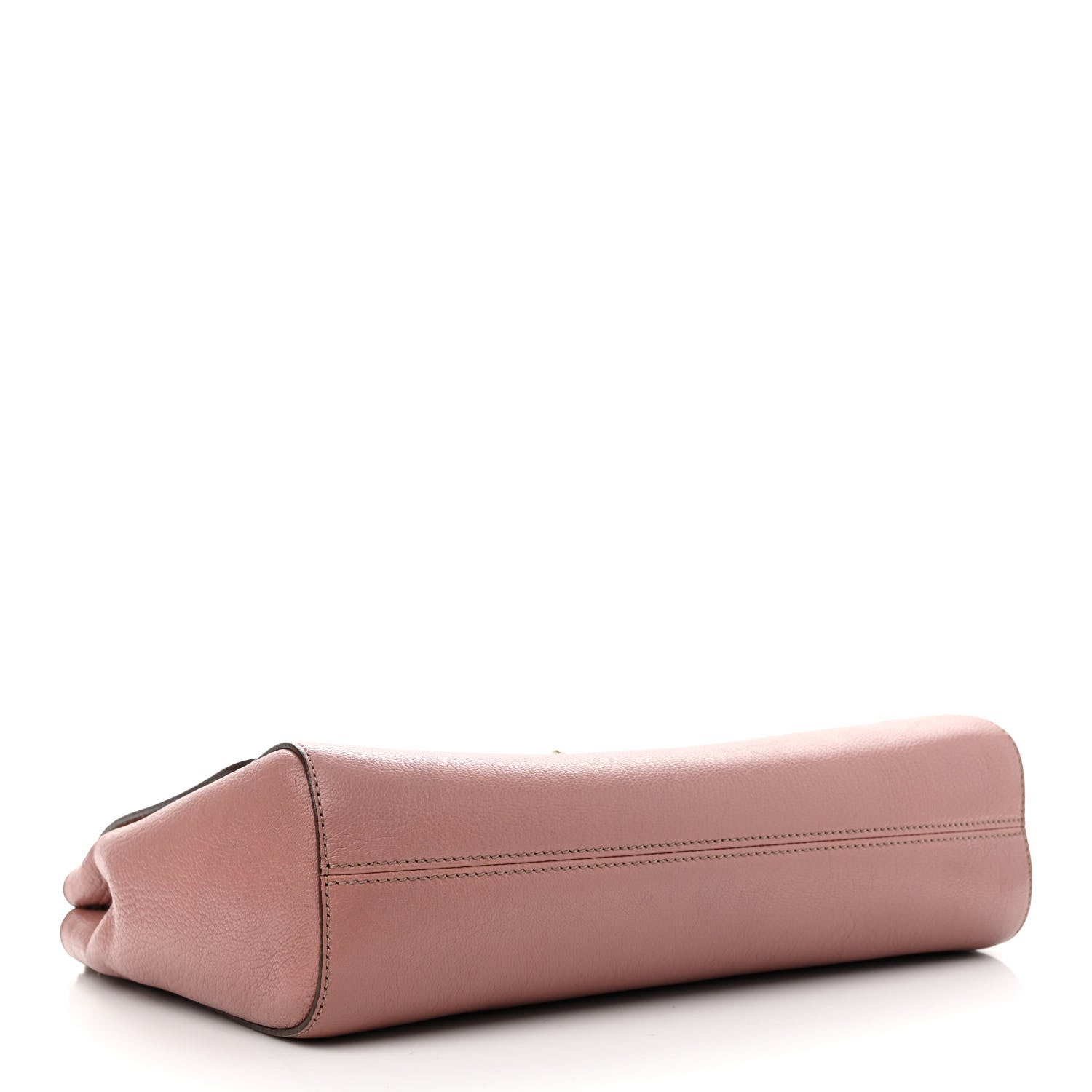 Mulberry Calfskin Goat Medium Lily Flap Dark Blush 4 of 14
