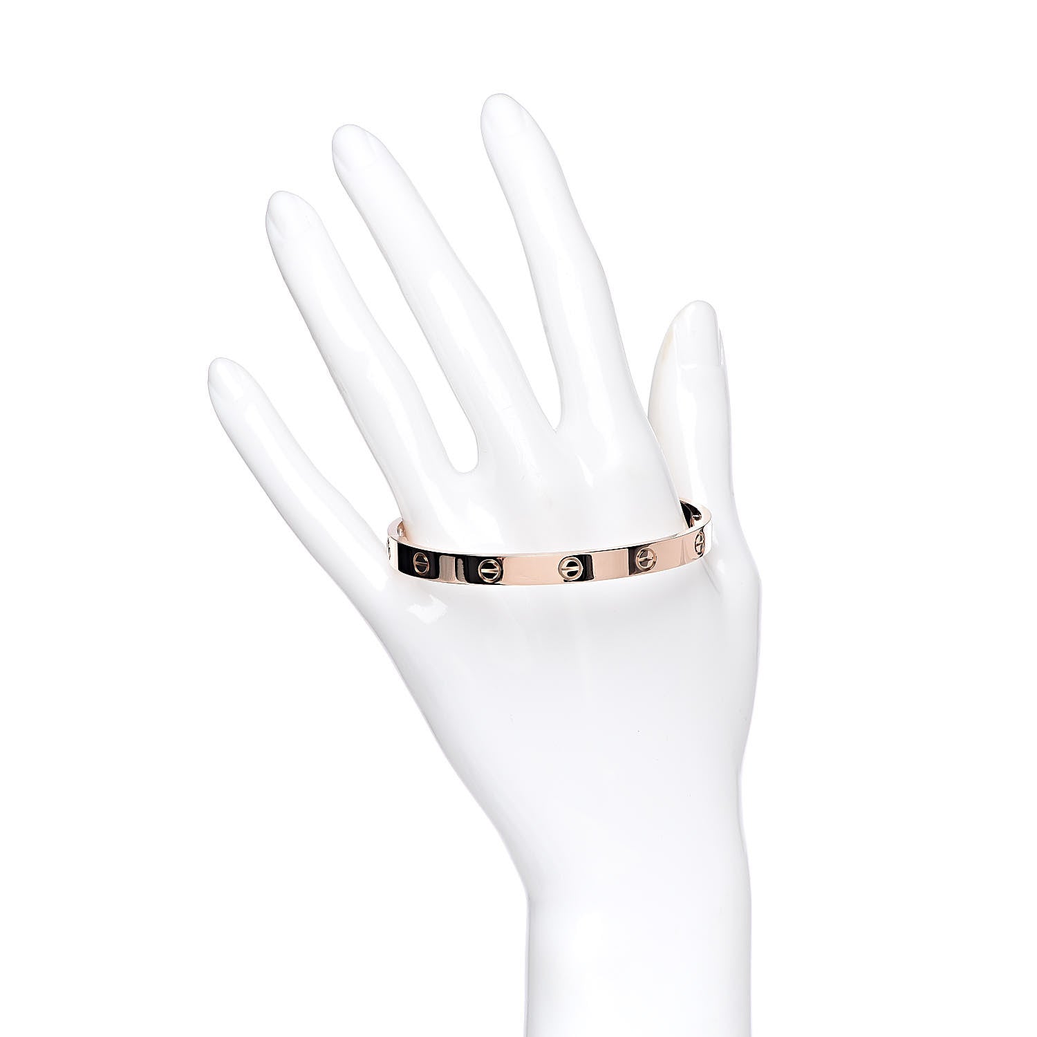 Cartier 18K Pink Gold LOVE Bracelet 18 2 of 6