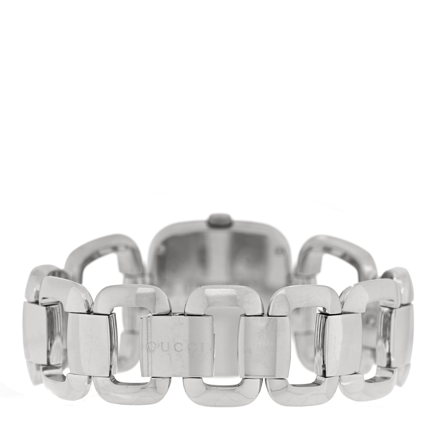 Gucci Stainless Steel 32mm G-Gucci Square Quartz Watch Blue 3 of 4