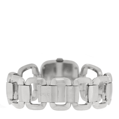 Gucci Stainless Steel 32mm G-Gucci Square Quartz Watch Blue 3 of 4