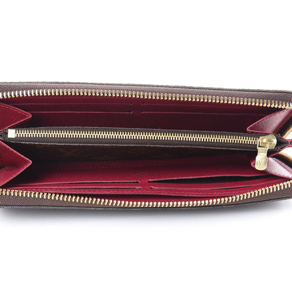 Louis Vuitton Monogram Clemence Wallet Fuchsia 5 of 10