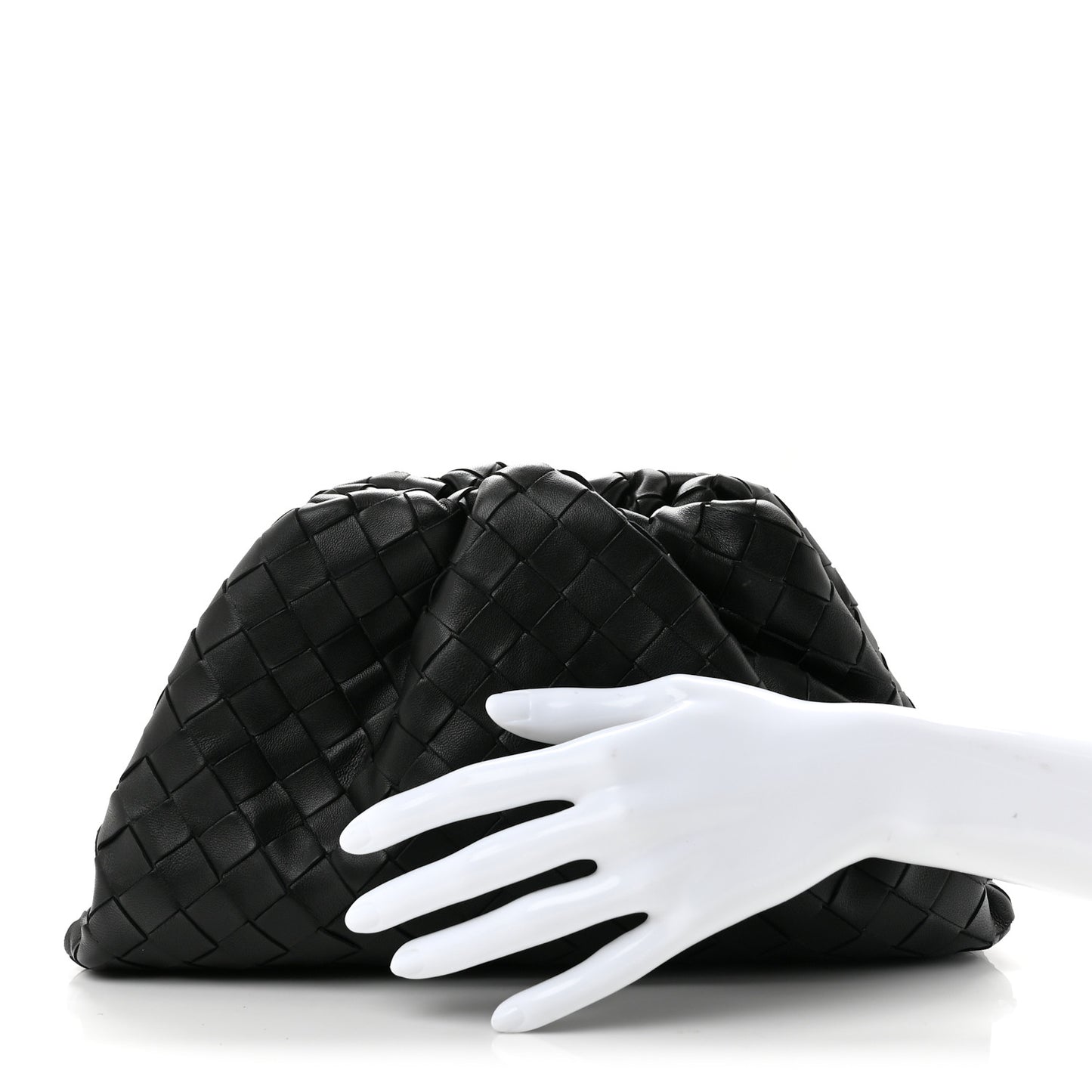 Nappa Intrecciato Teen Pouch Black