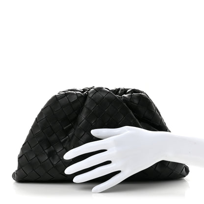 Bottega Veneta Nappa Intrecciato Teen Pouch Black 2 of 10