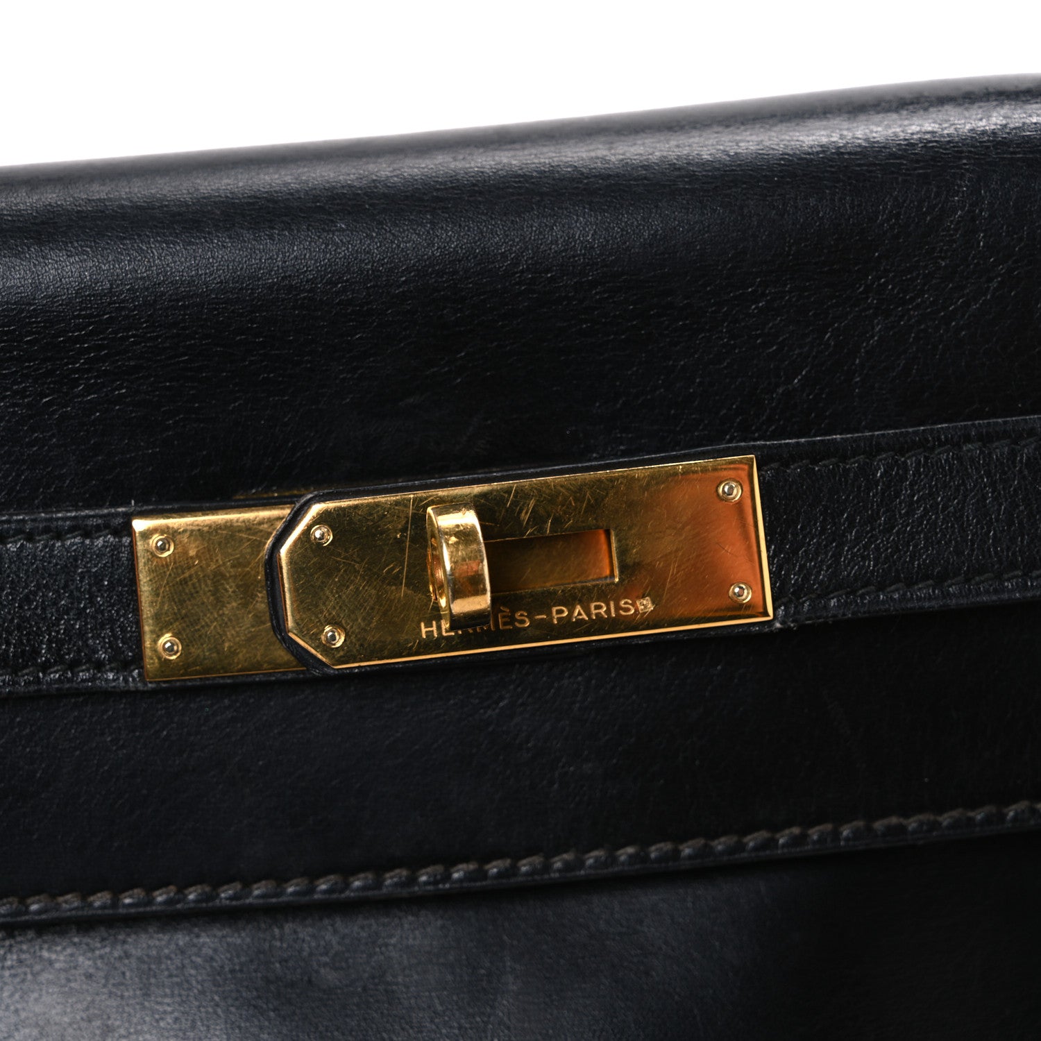 Hermes Box Kelly Retourne 32 Black 11 of 11