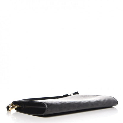 Louis Vuitton Epi Pochette Accessories 24 Black 4 of 9