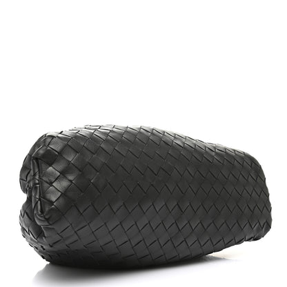 Bottega Veneta Nappa Maxi Intreccio The Pouch Oversized Clutch Black 4 of 10