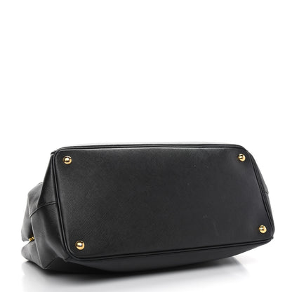 Prada Saffiano Large Galleria Double Zip Tote Black 3 of 13