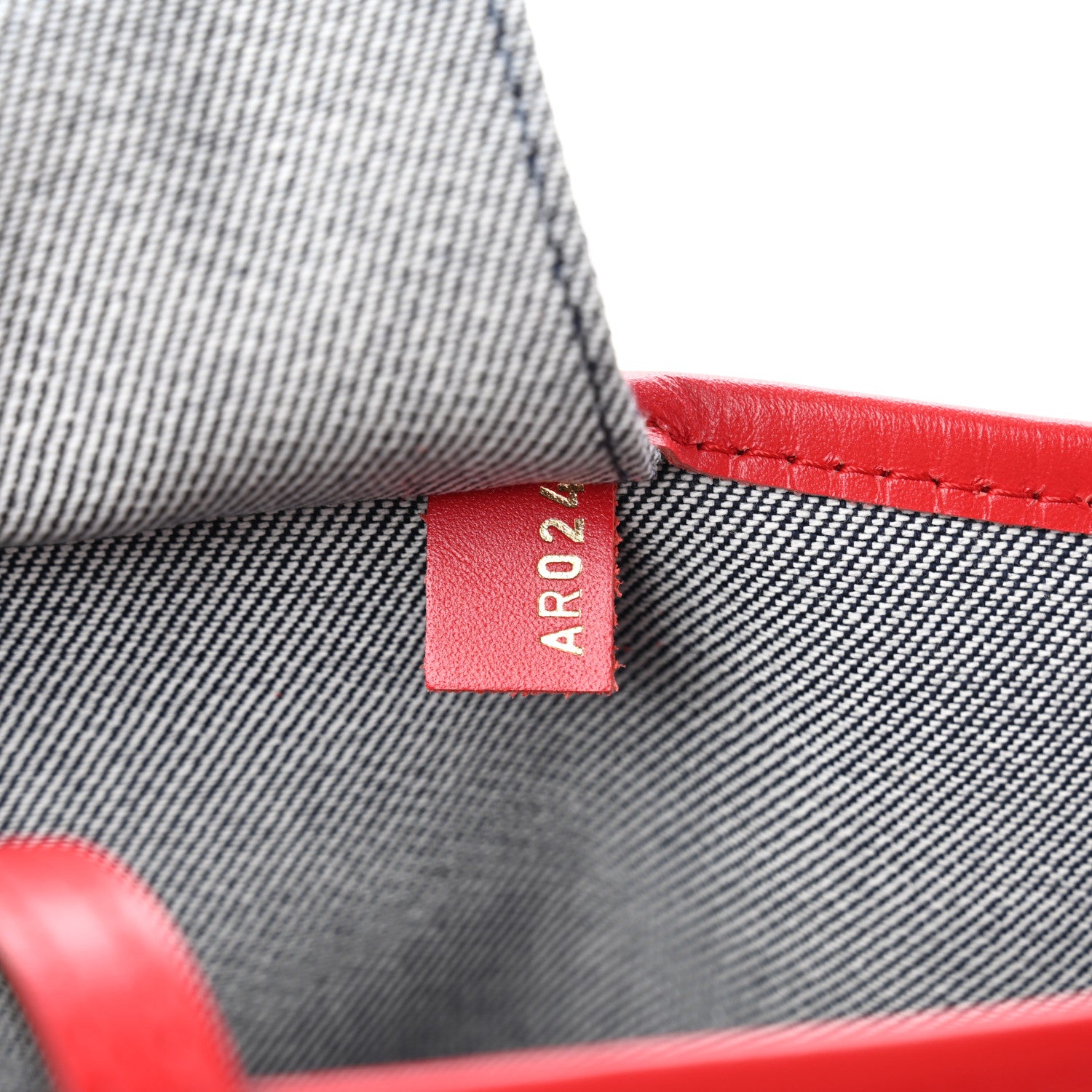 Louis Vuitton Denim Damier Monogram Patchwork Neverfull Blue Rouge 8 of 12