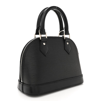 Louis Vuitton Epi Alma BB Black 3 of 13