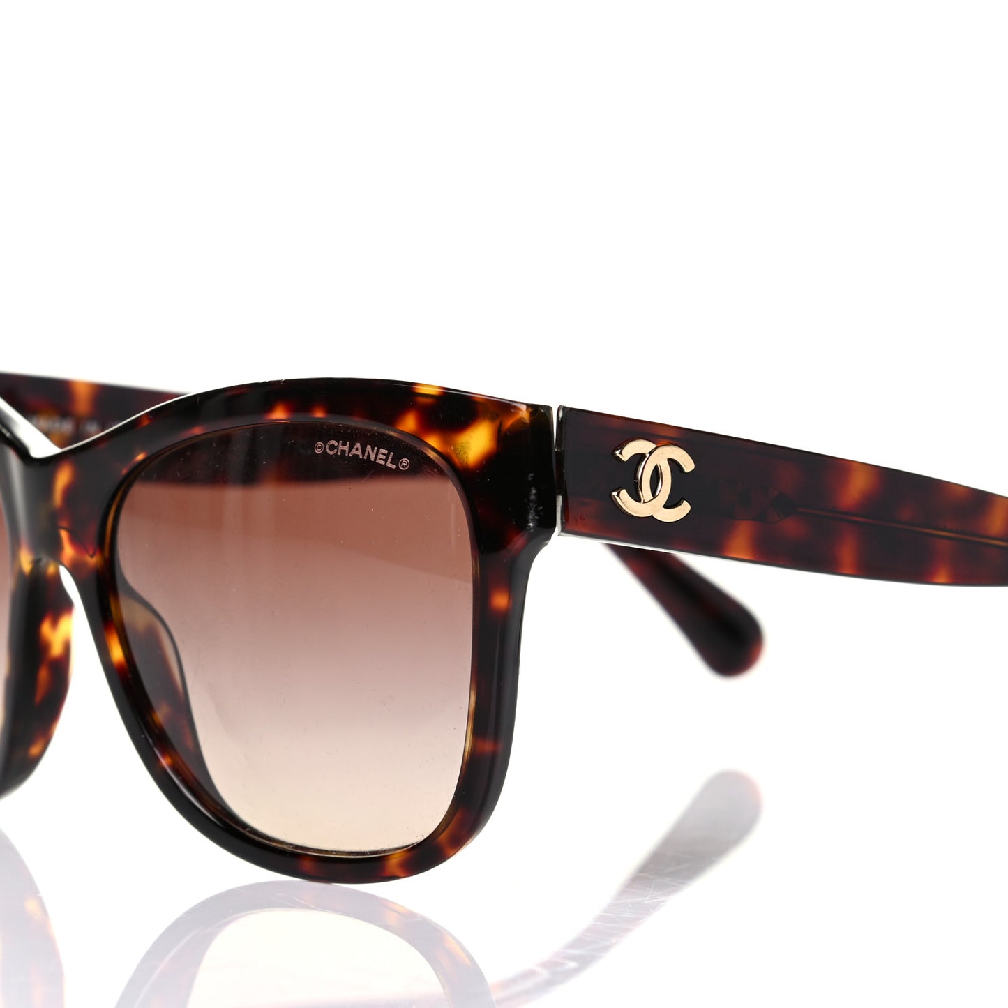 Acetate Runway Square Sunglasses 5380 Dark Tortoise