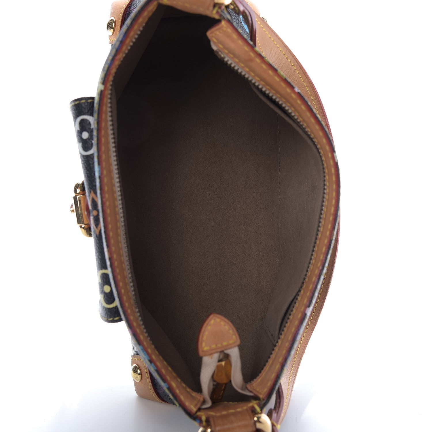 Louis Vuitton Monogram Multicolor Eliza Black 5 of 10