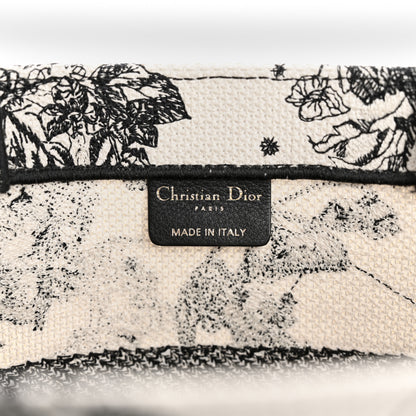 Christian Dior Canvas Zodiac Toile De Jouy Embroidered Medium Book Tote Latte 6 of 12