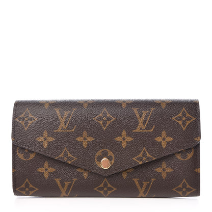 Louis Vuitton Monogram Sarah Wallet NM Fuchsia 1 of 8