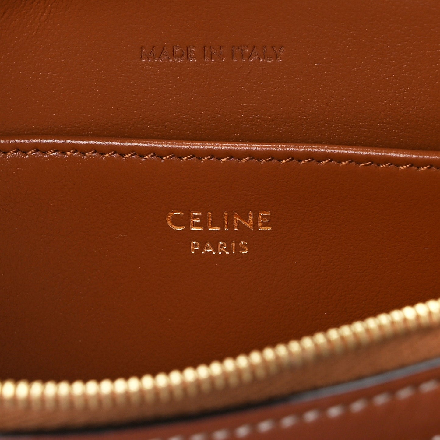 Shearling Calfskin Cuir Triomphe Mini Camera Shoulder Bag Natural Tan