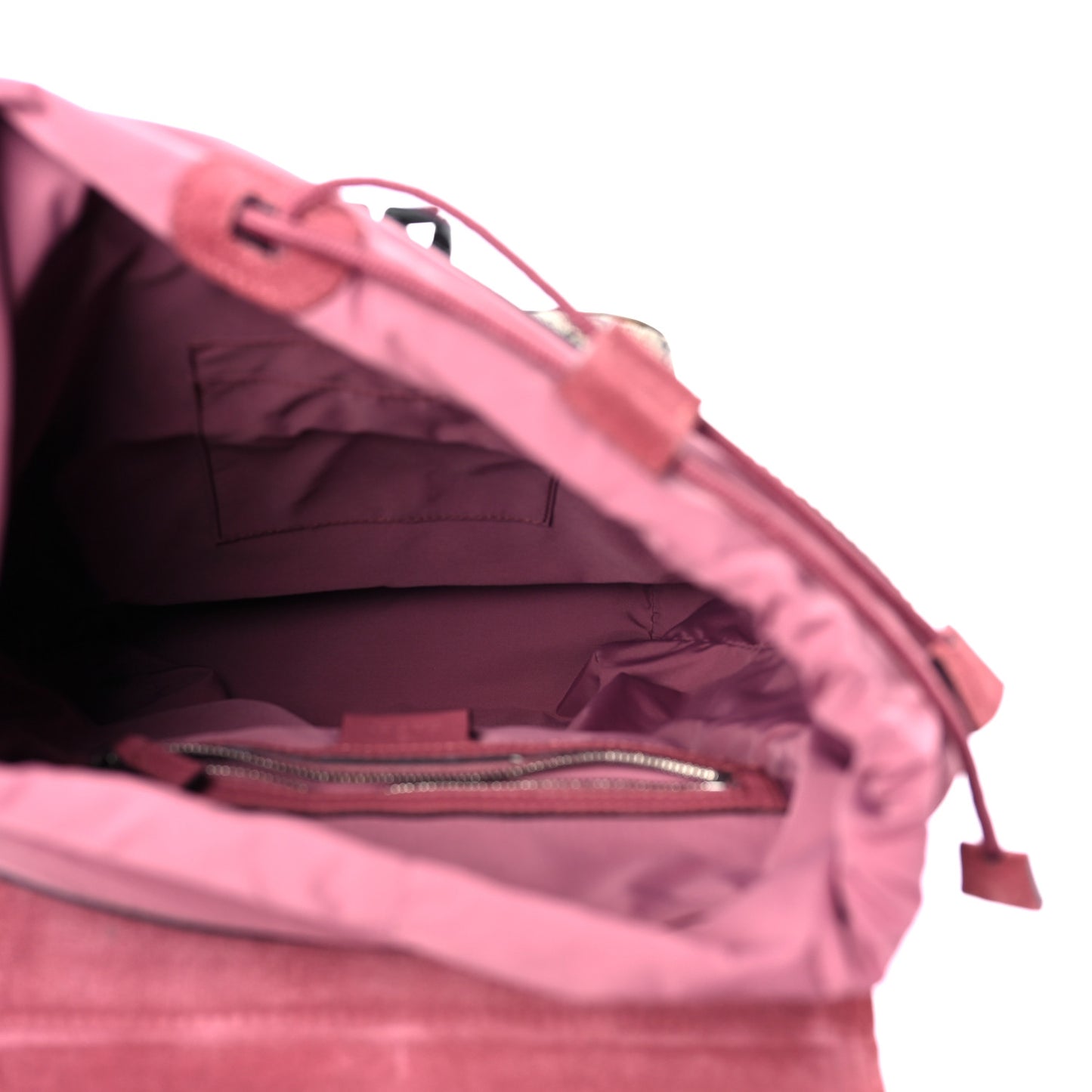 GG Supreme Monogram Blooms Small Single Buckle Backpack Beige Multicolor Dry Rose