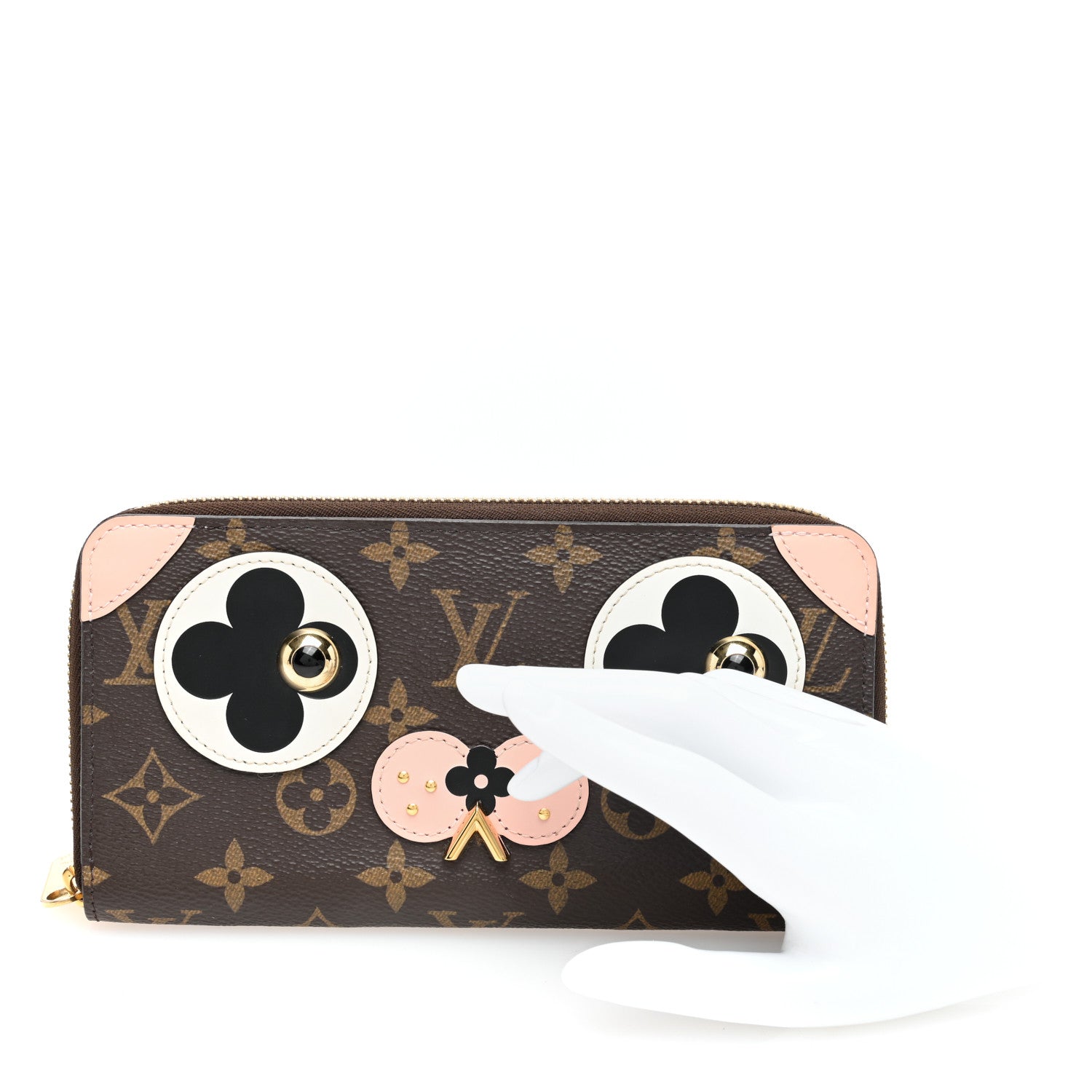 Louis Vuitton Monogram Valentine Dog Zippy Wallet 2 of 6
