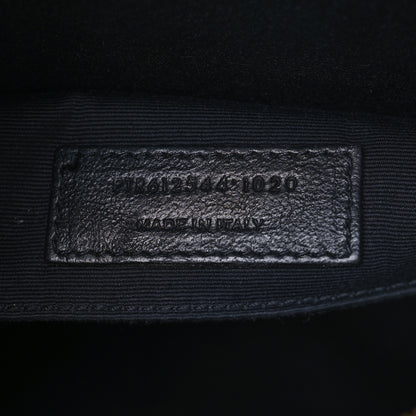 Saint Laurent Calfskin Matelasse Monogram Lou Camera Bag Crema Soft 7 of 7