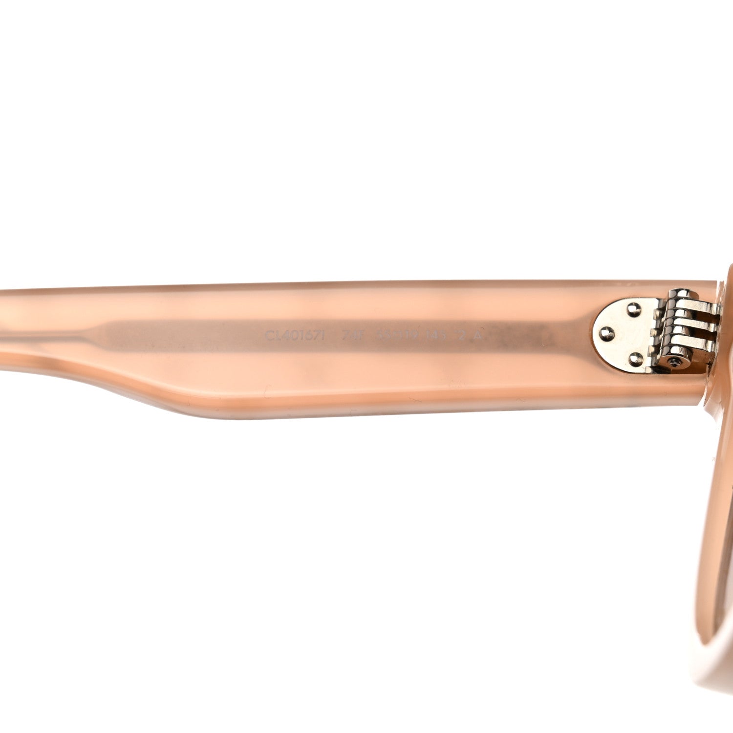 Celine Acetate Triomphe CL 40167I Sunglasses Beige 5 of 7