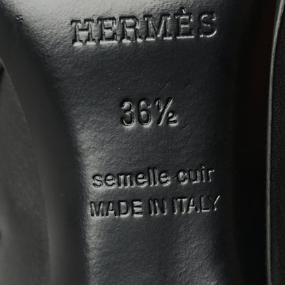 Hermes Calfskin Saint Germain Ankle Boots 36.5 Black 7 of 10