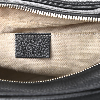 Gucci Pebbled Calfskin Small Soho Disco Bag Black 6 of 15