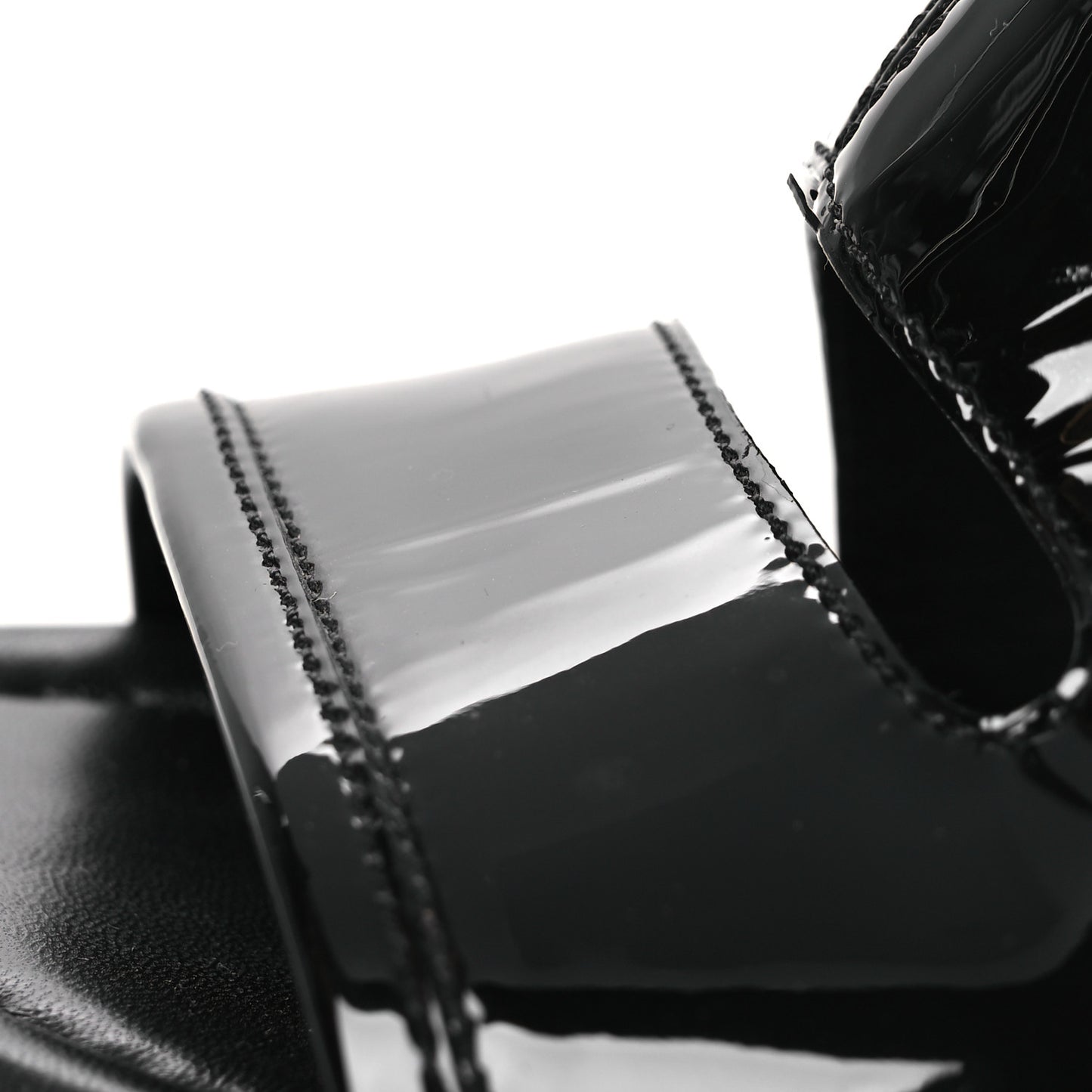 Patent Calfskin Moonlight Boots 38 Black