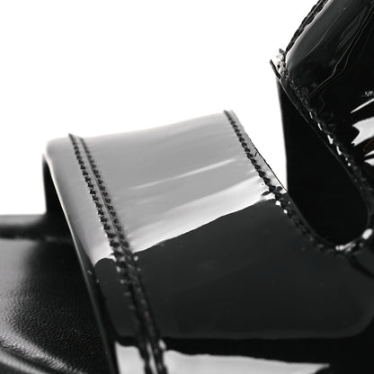 Louis Vuitton Patent Calfskin Moonlight Boots 38 Black 11 of 11