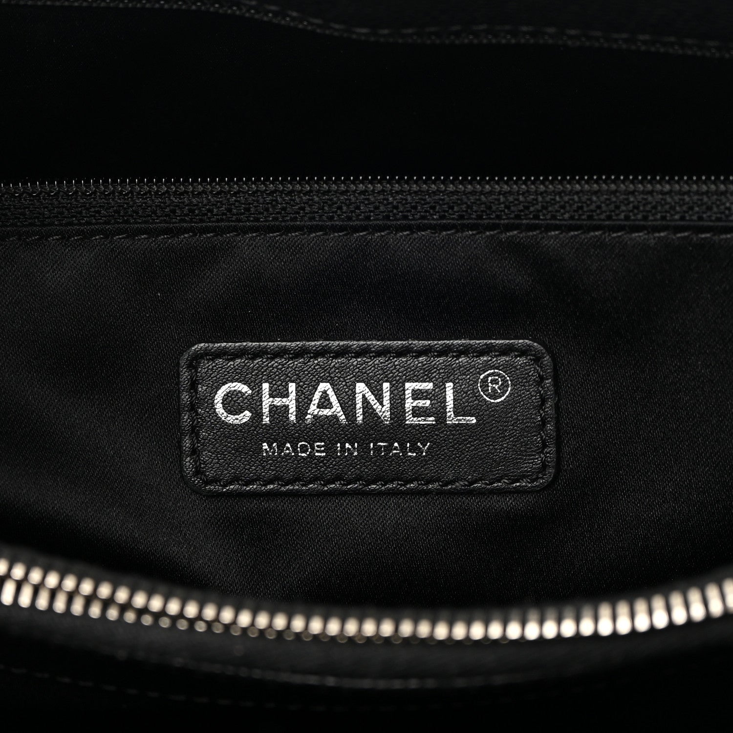 Chanel Caviar Quilted Grand Shopping Tote GST Black 6 of 10