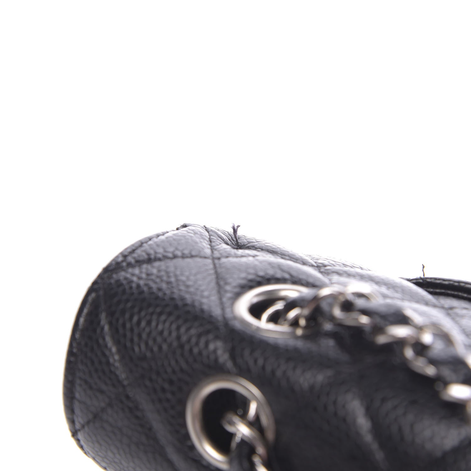 Chanel Caviar Quilted Medium Double Flap Black 13 of 14
