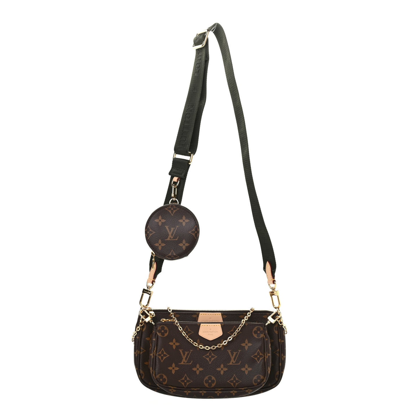 Monogram Multi Pochette Accessories Kaki
