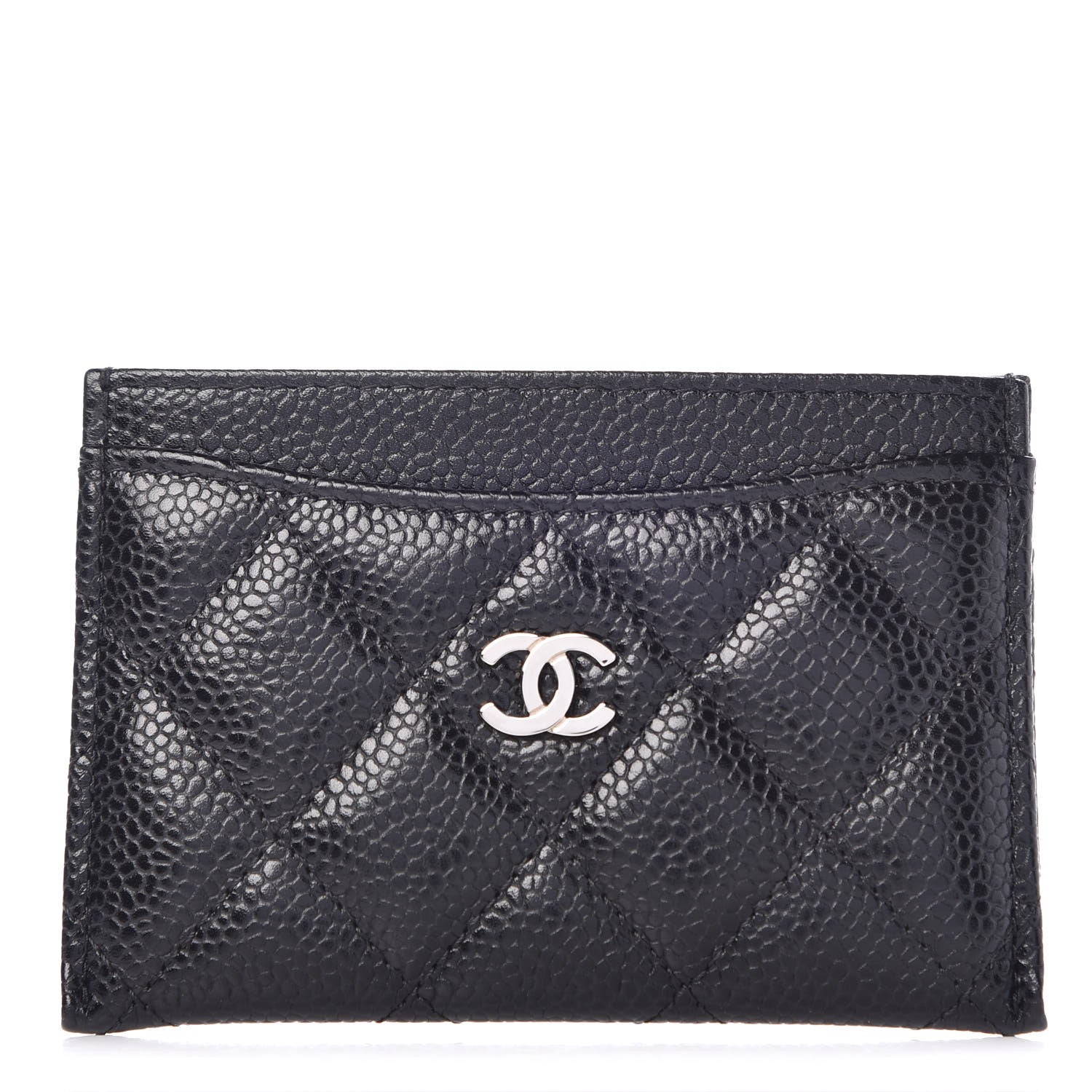 Chanel Caviar Quilted Card Holder Black 1 of 9