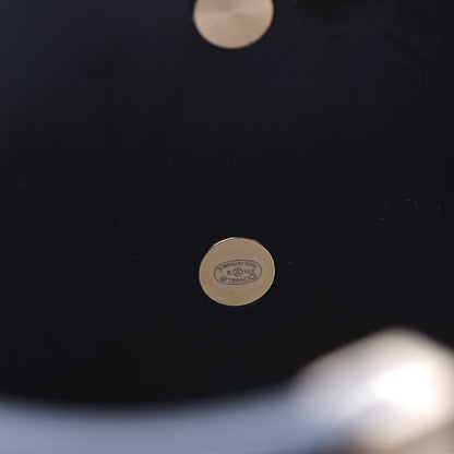 Chanel Resin Crystal CC Cuff Black Gold 6 of 7