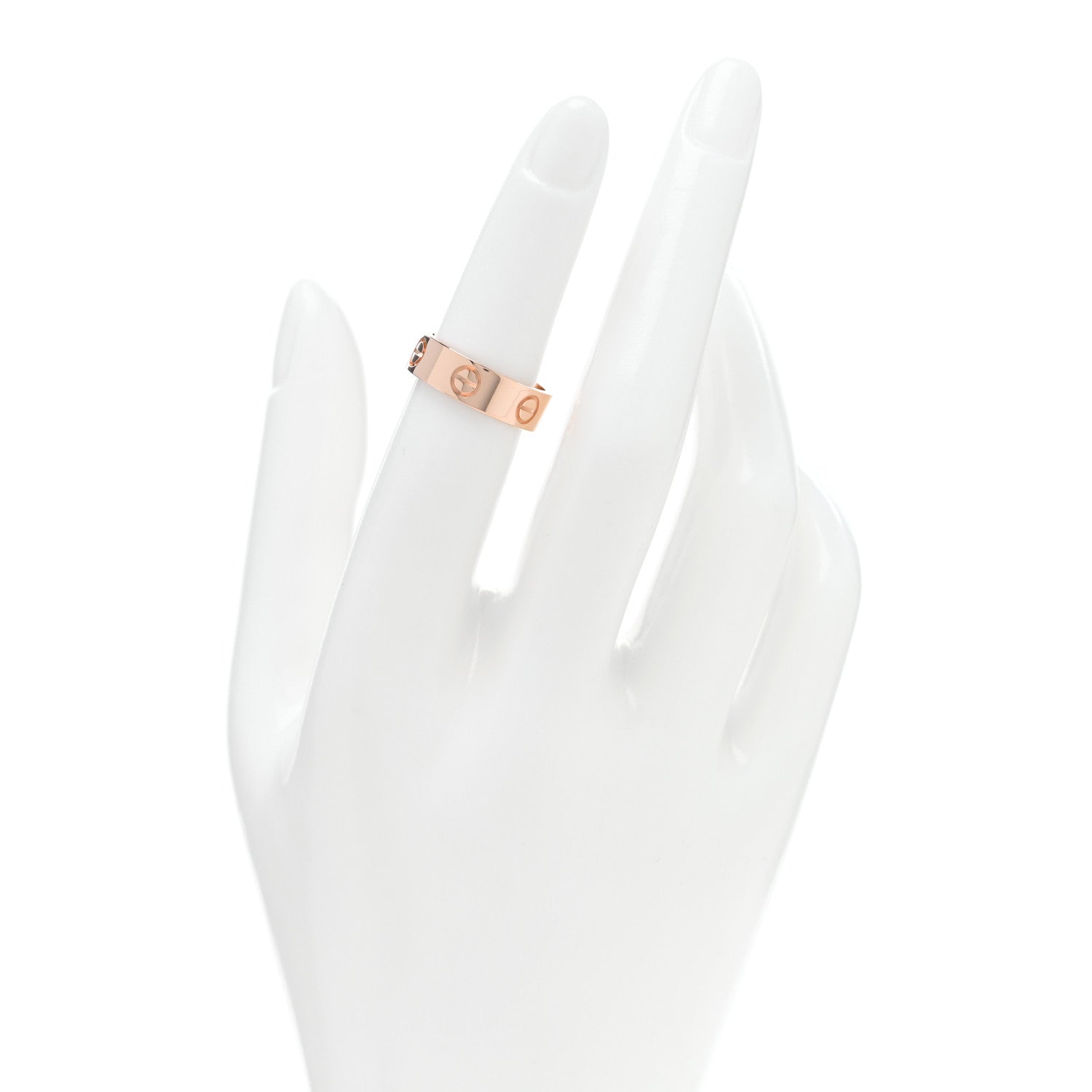 Cartier 18K Pink Gold 5.5mm LOVE Ring 50 5.5 2 of 5