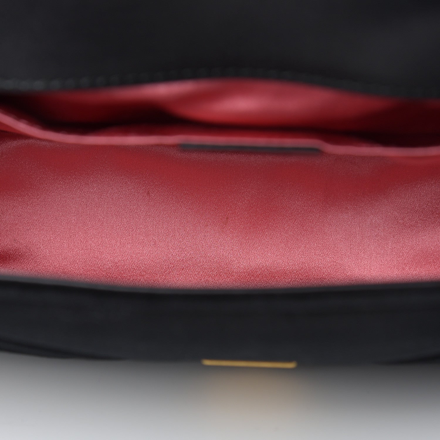 Gucci Velvet Matelasse Mini GG Marmont Shoulder Bag Black 10 of 12
