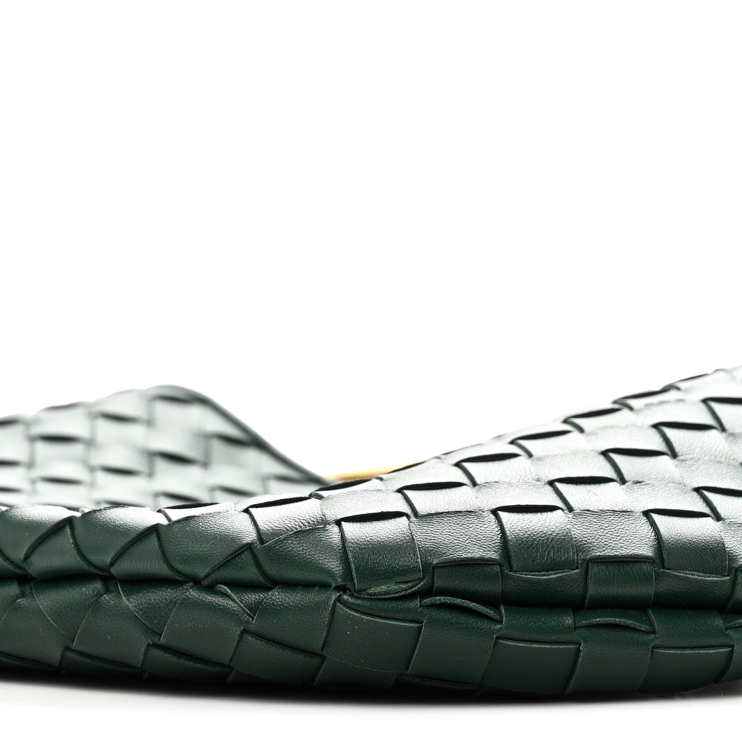 Nappa Intrecciato Sardine Bag Emerald Green
