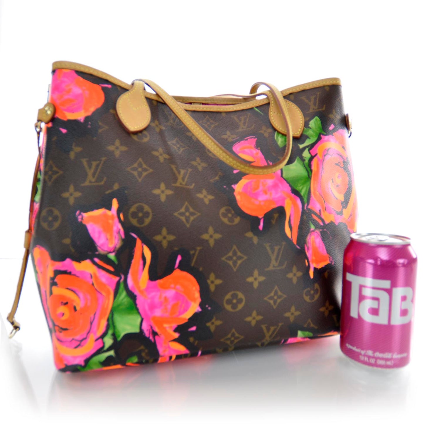 Monogram Roses Neverfull MM
