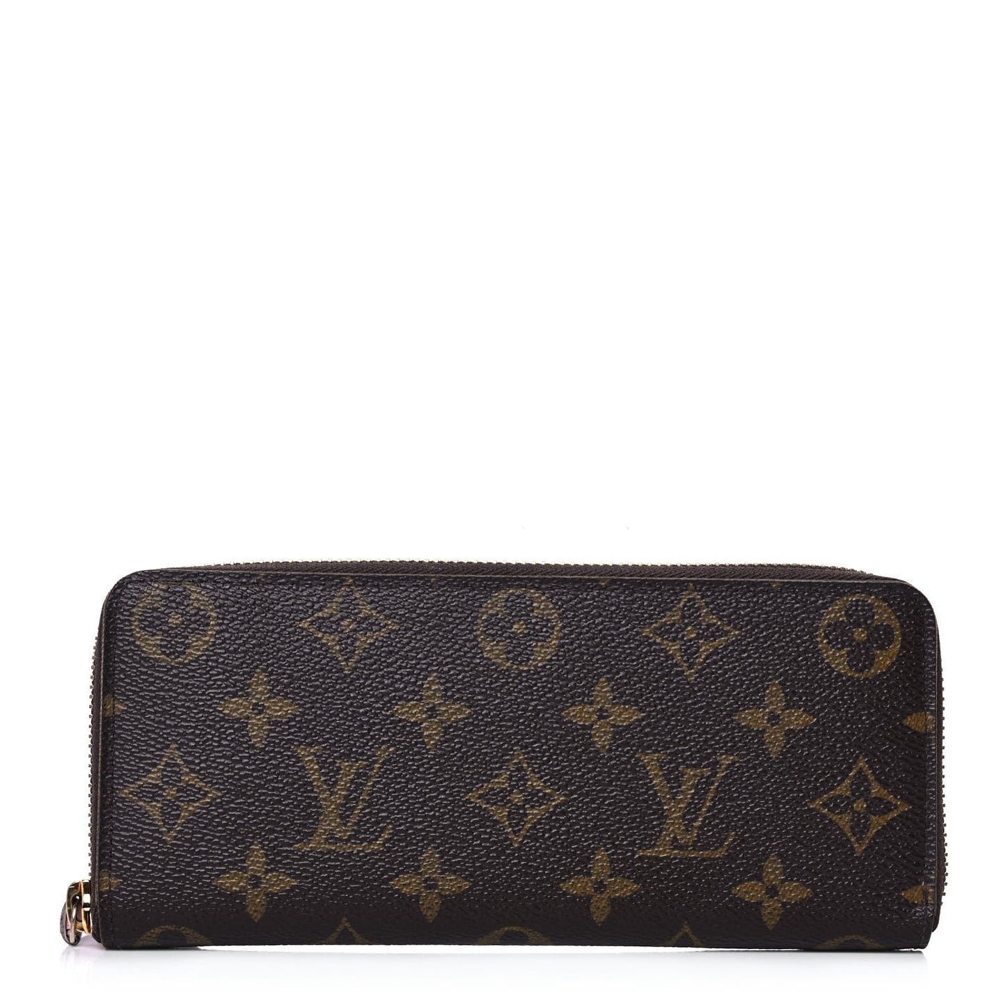 Monogram Clemence Wallet Rose Ballerine