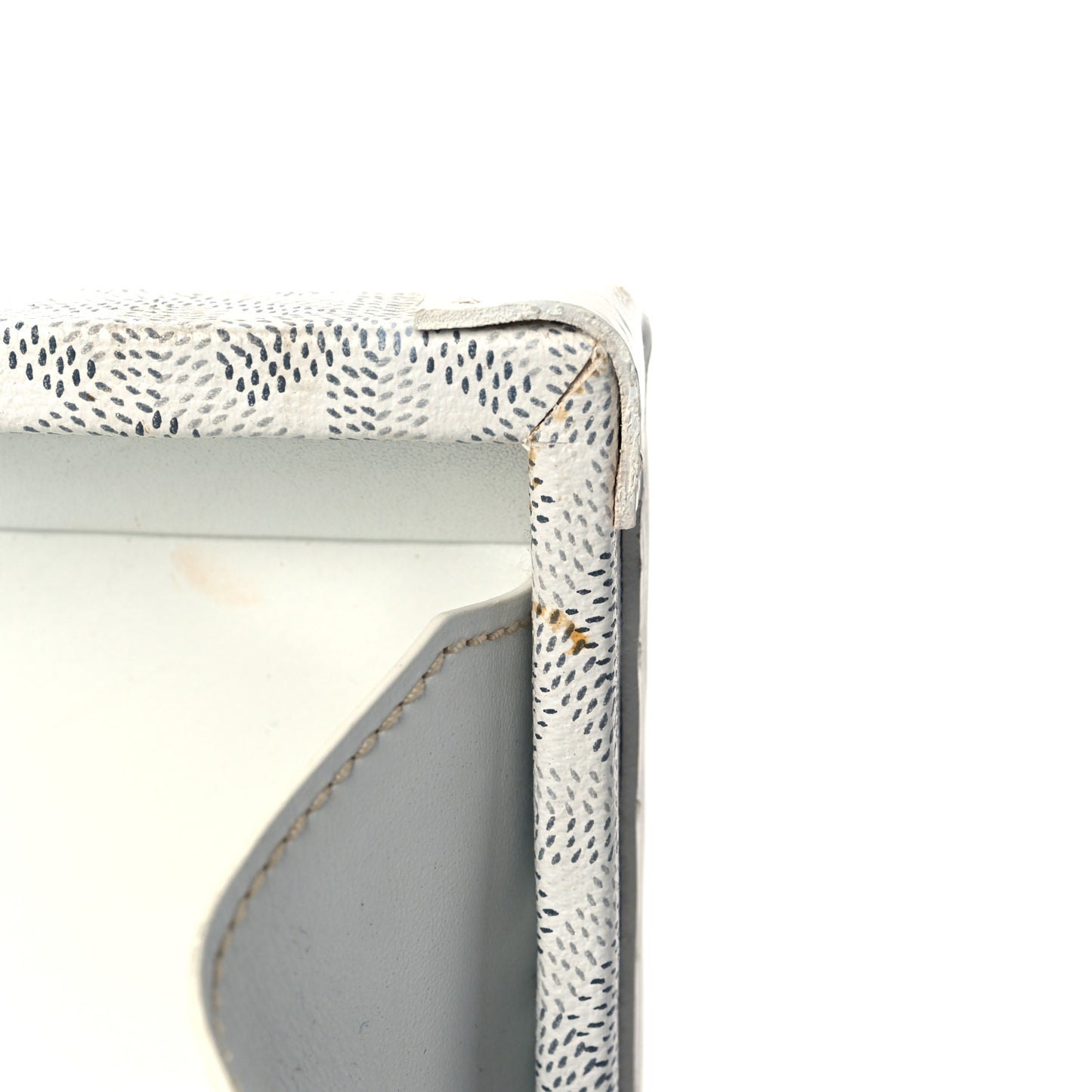 Goyardine Saint Honore Clutch White