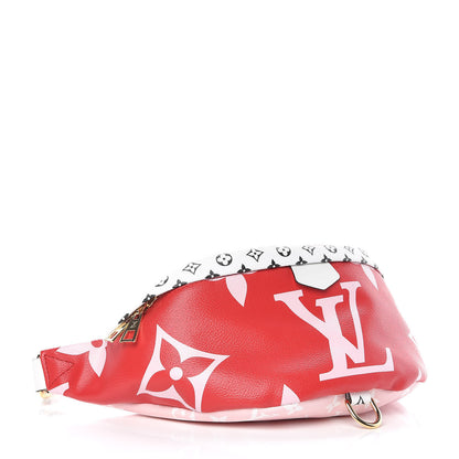 Louis Vuitton Monogram Giant Bumbag Rouge 4 of 9